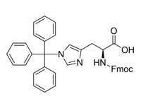 N-Fmoc-N'-三苯甲基-L-組氨酸，95%（HPLC)