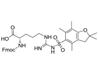 Nα-[(9H-芴-9-基甲氧基)羰基]-Nω-(2,2,4,6,7-五甲基苯并二氫呋喃-5-磺?；?-L-精氨酸，99%（HPLC)