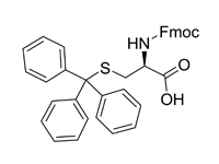 N-[(9H-芴-9-基甲氧基)羰基]-S-(三苯基甲基)-D-半胱氨酸，98%（HPLC)