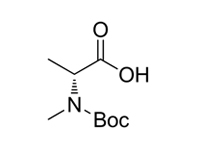 BOC-N-甲基-D-丙氨酸，98%（GC）