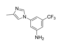 3-(4-甲基-1H-咪唑-1-基)-5-(三氟甲基)苯胺，98%（HPLC)
