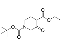 1-叔丁氧羰基-3-氧代哌啶-4-甲酸乙酯，90%(HPLC)