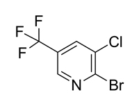 2-溴-3-氯-5-(三氟甲基)吡啶，96%（GC)