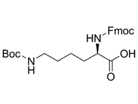 N-alpha-芴甲氧羰基-N-epsilon-叔丁氧羰基-D-賴氨酸，98%（HPLC)